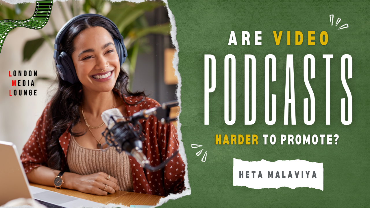 Are video podcasts harder to promote?