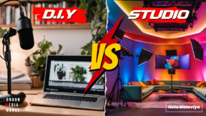 DIY podcasting vs Hiring a podcast studio