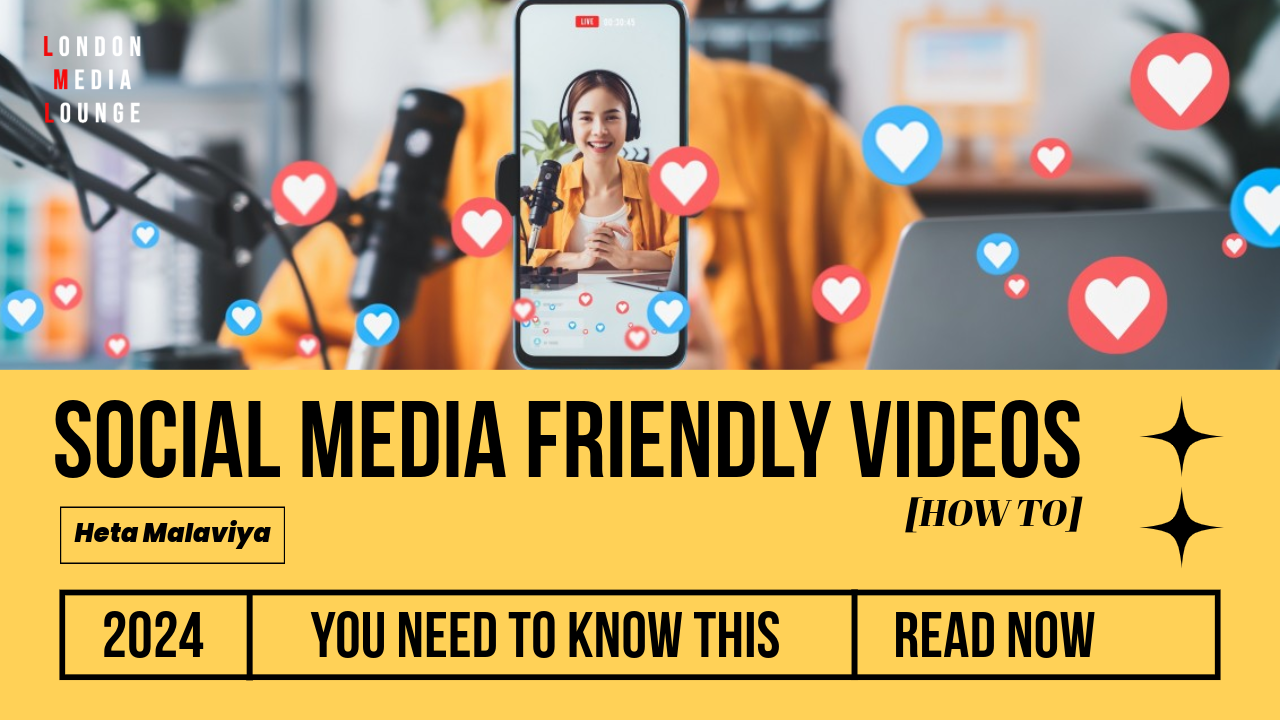 Produce social media friendly videos